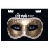 S&M - Pre-shaped, Glitter Eye Mask (Bronze)