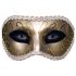 S&M - Pre-shaped, Shimmering Eye Mask (Bronze)