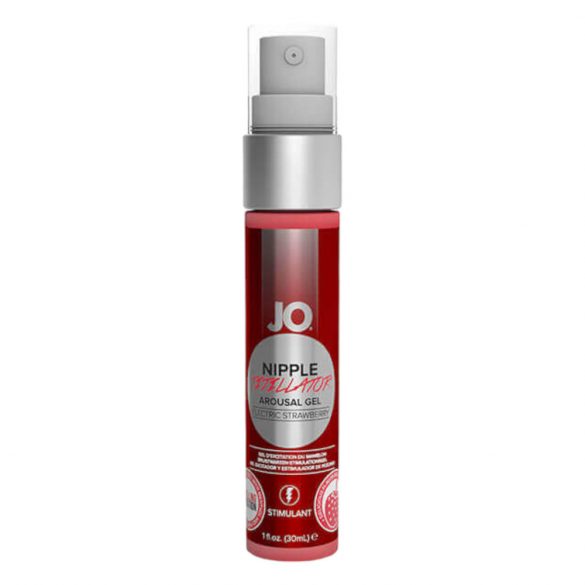 System JO - Tingling Nipple Gel - Strawberry (30ml)