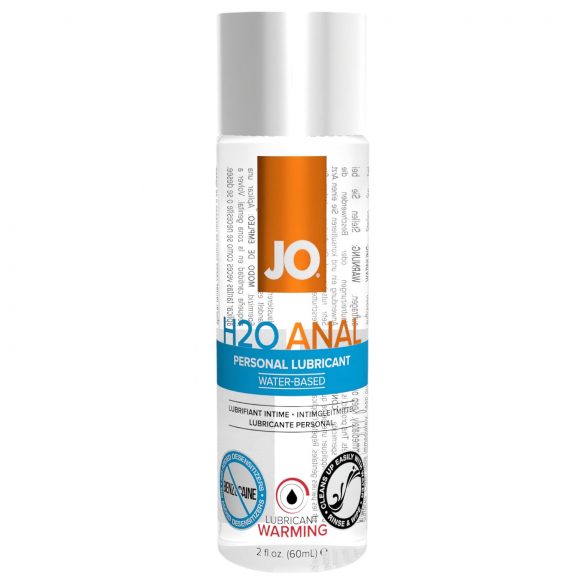 JO H2O Anal Warming - rozgrzewający analny lubrykant na bazie wody (60 ml)