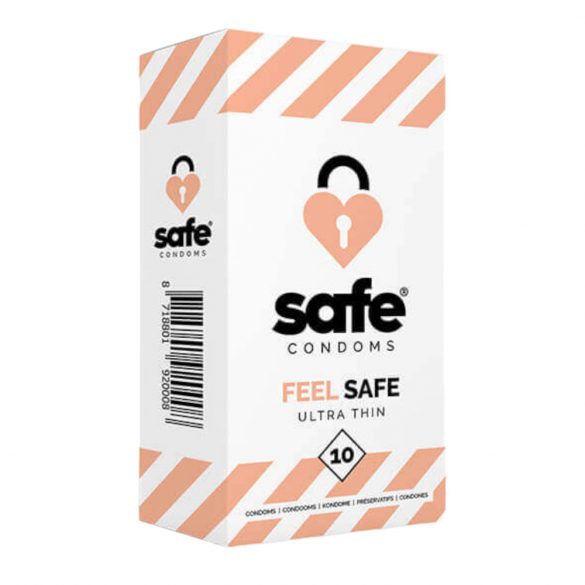 SAFE Feel Safe - préservatif mince (10 pcs)