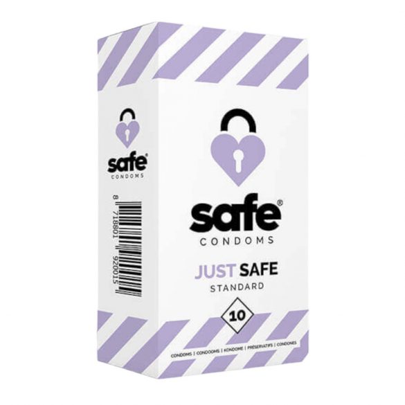 SAFE Just Safe - standard préservatif à la vanille (10 pcs)