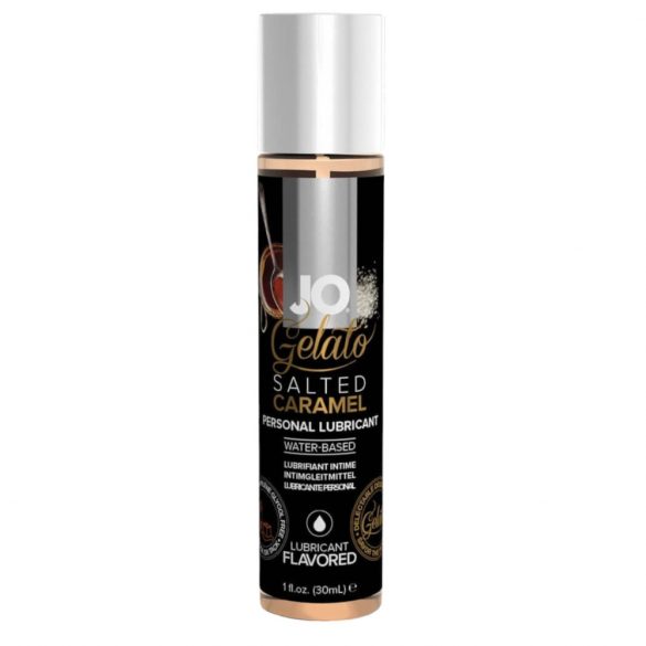 Lubrificante Acquoso al Gusto di Caramello Salato Gelato JO (30ml)