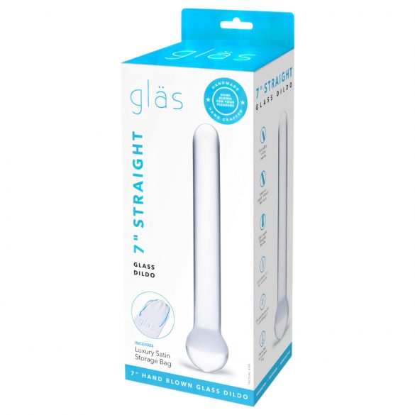 GLASS - Classic Glass Dildo (Transparent)