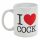 I Love Cock - Mug (Black)