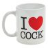 J'aime le Coq - tasse (noire)