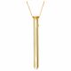 Vesper - luxury vibrator necklace (gold)