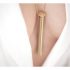 Vesper - lyx vibrator halsband (guld)