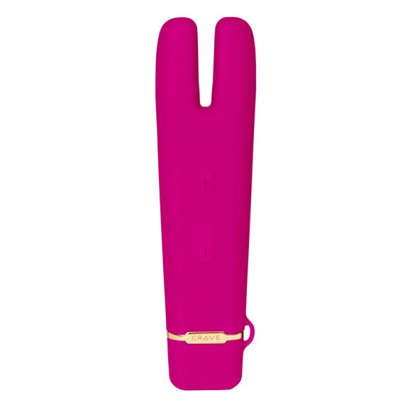 Crave Duet Flex - herlaadbare clitorisstimulator (roze)