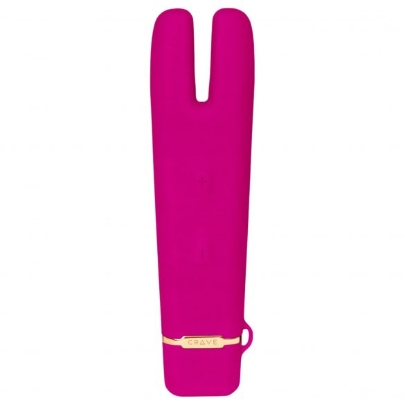 Crave Duet Flex - återuppladdningsbar klitorisvibrator (rosa)