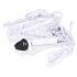 MySecret Screaming Panties - Radio-Controlled Vibrating Panties - White (S-L)