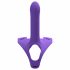 Stimolatore Strap-On ZORO - Dildo con Cintura (viola)