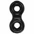 Bathmate Vibe Ring Eight - Rechargeable Vibrating Cock Ring (Black)