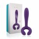 Rianne Duo - Waterproof, Rechargeable Couples Vibrator (Purple)