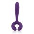 Rianne Duo - vibromasseur couple étanche rechargeable (violet)