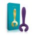 Rianne Duo - vibromasseur couple étanche rechargeable (violet)