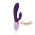 Rianne Essential Xena - Oplaadbare vibrerend vibrator met clitorissenarm (donkerpaars)