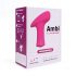 LOVENSE Ambi - vibratore per clitoride smart con doppio motore (rosa)