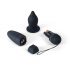 B SWISH Bfilled Classic - vibrator anal cu radio (negru)