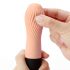 TENGA Iroha Zen - Hanacha Super Soft Silicone Vibrator (Peach)