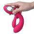 Nomi Tang - vibromasseur rechargeable à point G avec stimulateur clitoridien (rose)