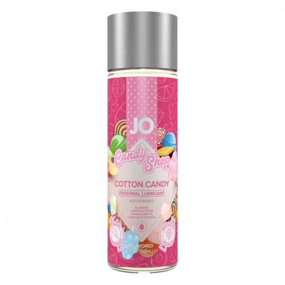 JO Candy Shop Cotton Candy - lubrikant na vodni osnovi - sladkorna vata (60ml)