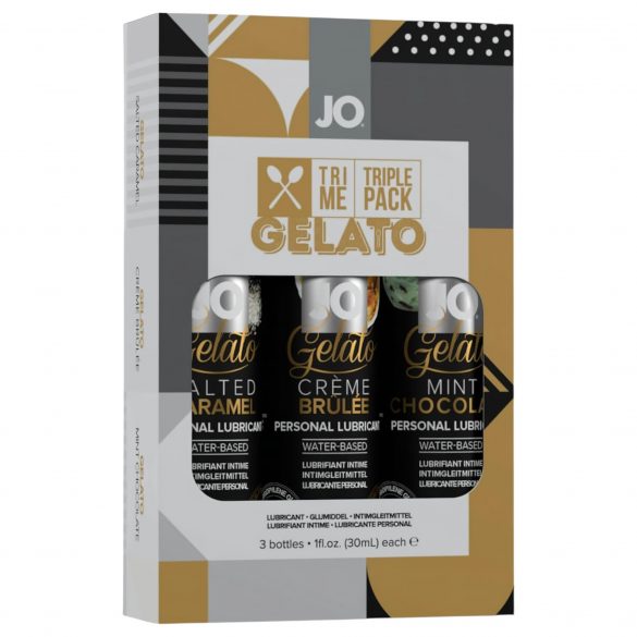 JO System Gelato - Geschmacks Gleitgel Set (3 Stück)