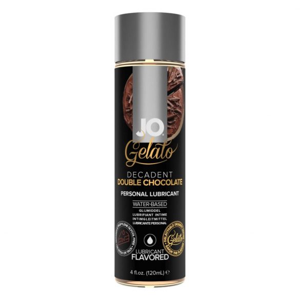 Jo Gelato Double Chocolate - Edible, Water-Based Lubricant (120ml)