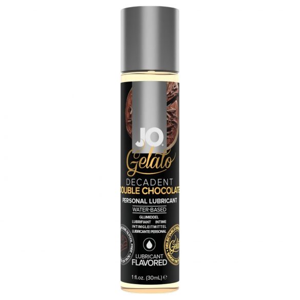 Jo Gelato Double Chocolate - Edible, Water-Based Lubricant (30ml)