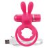 Screaming O Ohare - Rechargeable Rabbit Vibrating Cock Ring (Pink)