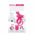 Anneau pénien vibrant rechargeable - Bunny Rose