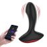 Magic Motion Solstice - intelligent, akkubetriebener Prostata Vibrator (schwarz)