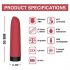 Magic Motion Awaken - Smart Rechargeable Mini Wand Vibrator (Red)