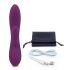 FEELZTOYS Lea - Vibromasseur rechargeable pour point G (mauve)