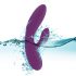 FEELZTOYS Lea - wiederaufladbarer, wasserdichter Doppel-Motor-Vibrator (Mauve)