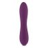 FEELZTOYS Lea - vibrator cu acumulator și două motoare, rezistent la apă (liliac)