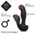 FEELZTOYS Svart Jamba - radiostyrd, värmande anal vibrator (svart)