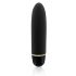 Rianne Essentials Classique Stud - Silikon Lippenstift-Vibrator (schwarz)