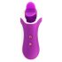 FEELZTOYS Clitella - Rechargeable, Rotating, Oral Vibrator (Purple)