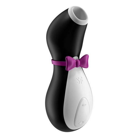 Satisfyer Penguin - zasilany bateryjnie, wodoodporny stymulator łechtaczki (czarno-biały)