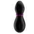 Satisfyer Penguin - zasilany bateryjnie, wodoodporny stymulator łechtaczki (czarno-biały)