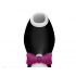 Satisfyer Penguin - akumulators, ūdensnecaurlaidīgs klitora stimulators (melns-balts)