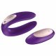 Satisfyer Double Plus Remote - Wireless Rechargeable Couples Vibrator (Purple)