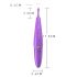 Zumio Soft - rechargeable clitoral vibrator (purple)