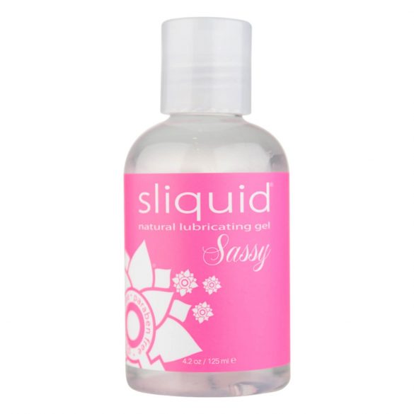 Sliquid Sassy - jautrus vandens pagrindo analinis lubrikantas (125ml)