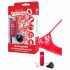 Screaming O Vibrating Panty Set - Rechargeable, Wireless - Red (S-L)