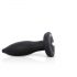 Screaming Plug - rechargeable, remote-controlled anal vibrator (black)