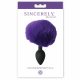 Sportsheets Sincerely - anal dildo with bunny tail (purple)