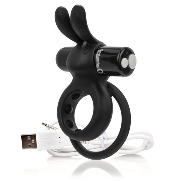 Le Cri O - anneau pénien vibrant rechargeable (noir)