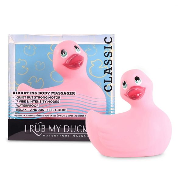 My Duckie Classic 2.0 - wodoodporny wibrator łechtaczkowy Playful Duck (różowy)